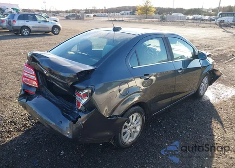 2017 Chevrolet Sonic Lt Auto from USA, damaged, VIN 1G1JD5SH8H4125396